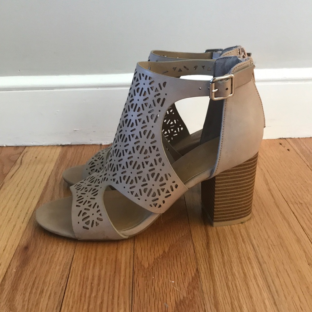 Bamboo Nude Heels